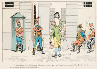 Jacques Marie Gaston Onfroy de Breville dit JOB (1858-1931) - Fransız Devrimi sırasında Houzard