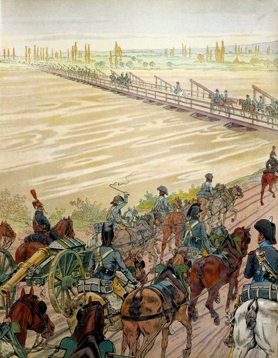Napoleon I Bonaparte (1769-1821) ve ordusu 1 Ekim 1805
