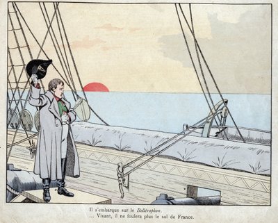 Napolyon gemide HMS Bellerophon 1815 - “” Le Grand Napoleon des Petites Enfants”” 1893