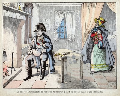 Champaubert Savaşı Akşamı by pseudonym for Onfray de Breville Jacques Job