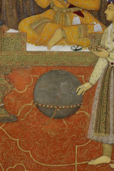 Tavus Kuşu Tahtındaki İmparator Shah Jahan