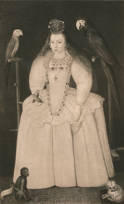 "Arabella Stewart", 16. yüzyıl, 1904. by the Younger Marcus Gheeraerts
