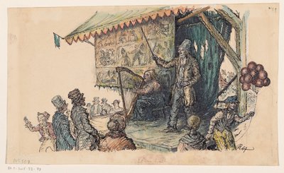 karnaval şarkıcısı by unknown (signed by artist)