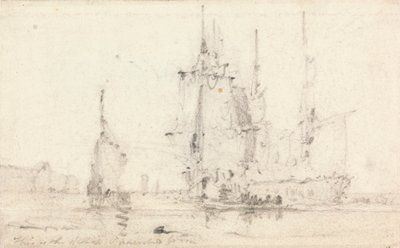 Kıyıya yakın gemiler by unknown artist
formerly John Constable