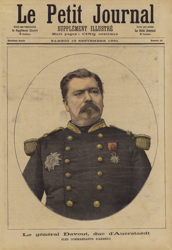 General Davout, Auerstaedt Dükü by French School