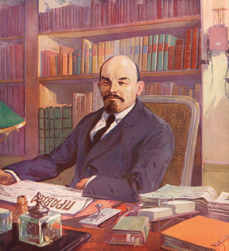 Rus Bolşevik lideri Lenin Kremlin