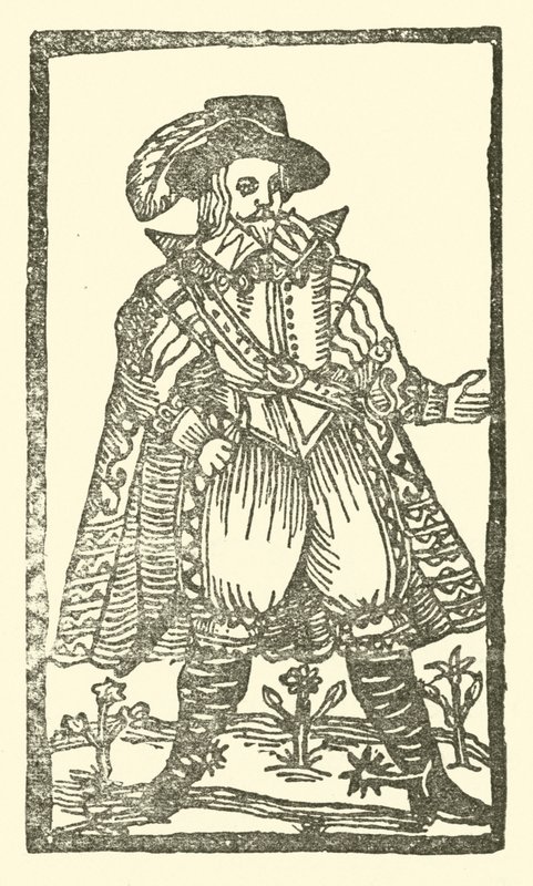 Roxburghe Baladları için İllüstrasyon (tahta baskı) by (after) English School