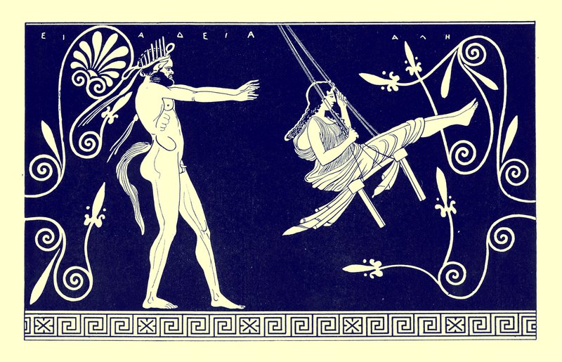 Sessiz sallanan kızlık, J. E. Harrison ve D. S. MacColl