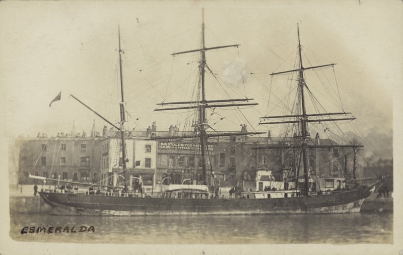 Esmeralda, Bristol (s/b fotoğraf) by (after) English photographer