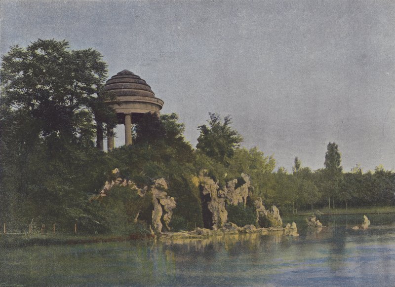 Bois de Vincennes, Saint-Mande Gölü (renkli fotoğraf) by (after) French Photographer