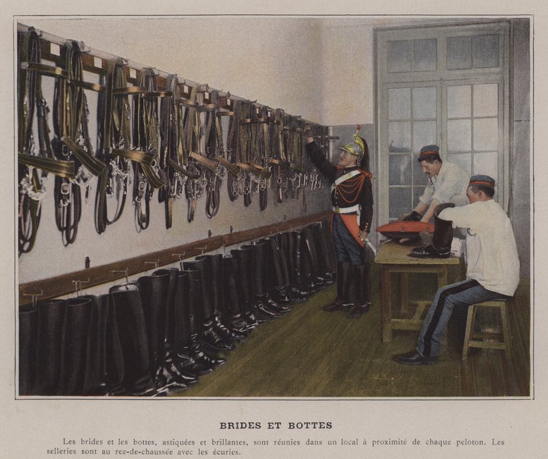 Gelinler ve Botlar (renkli fotoğraf) by (after) French Photographer