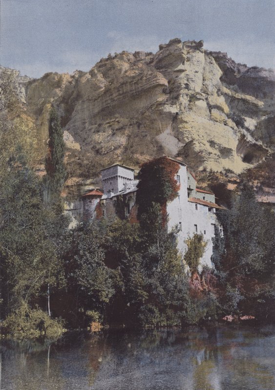 Chateau de la Caze (renkli fotoğraf) by (after) French Photographer