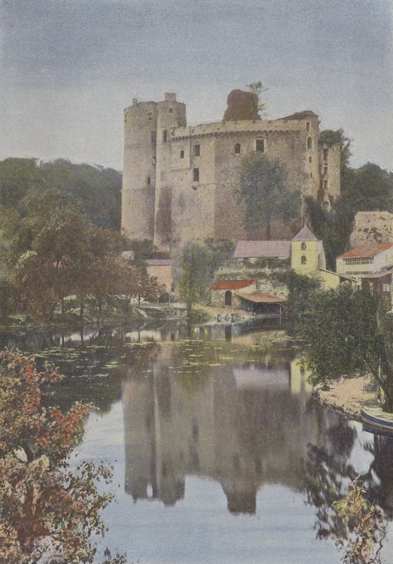 Clisson, Chateau (renkli fotoğraf) by (after) French Photographer