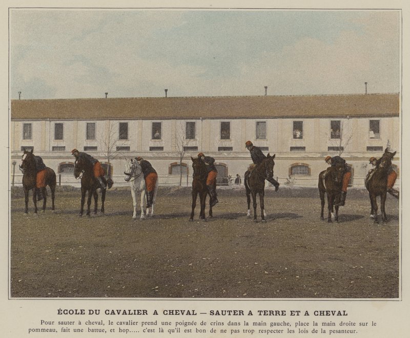 Binici Okulu At Sırtında, Dünya