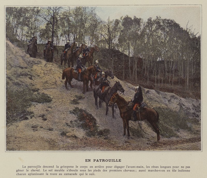 Devriyede (renkli fotoğraf) by (after) French Photographer