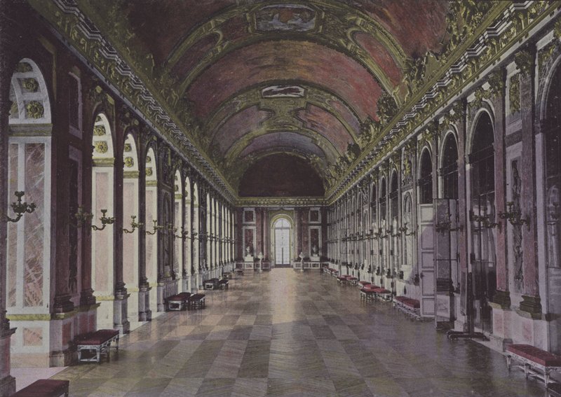 Aynalı Salon (renkli fotoğraf) by (after) French Photographer