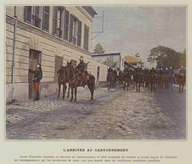 Kantona varış (renkli fotoğraf) by (after) French Photographer
