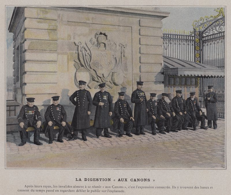 La Digestion "aux Canons" (renkli fotoğraf) by (after) French Photographer