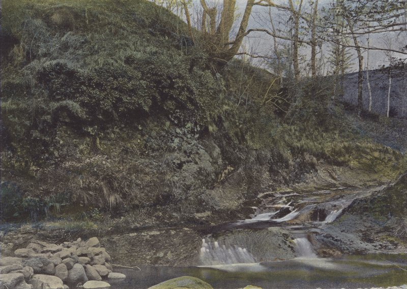 La Vallee de la Cere, Vic-sur-Cere yakınında (renkli fotoğraf) by (after) French Photographer