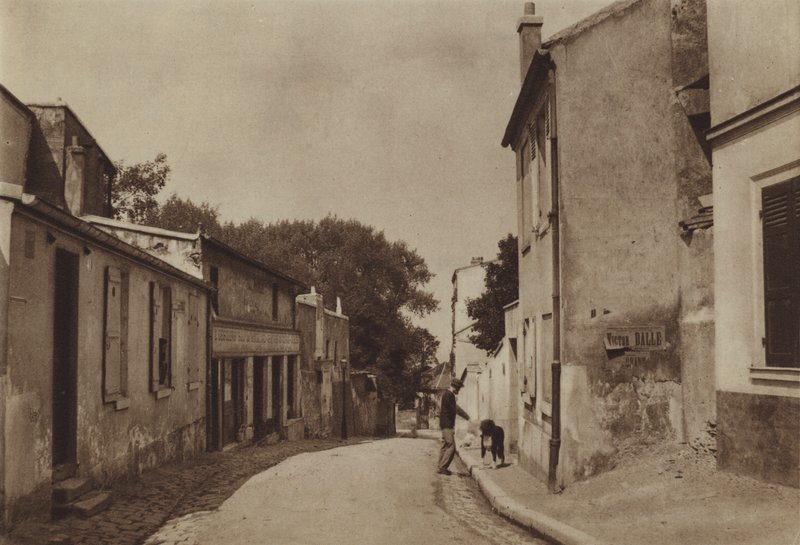 Rue Saint-Vincent (s/b fotoğraf) by (after) French Photographer