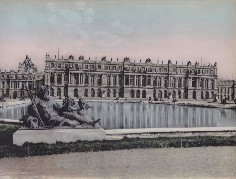The Castle, View on the Park, The Castle, View on the Park (renkli fotoğraf) by (after) French Photographer