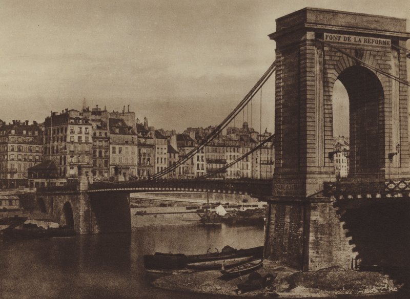 Pont Louis-Philippe, 1848 Devrimi Sırasında Reform Köprüsü (s/b fotoğraf) by (after) French Photographer
