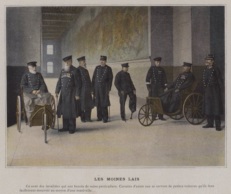 Les Moines Lais (renkli fotoğraf) by (after) French Photographer