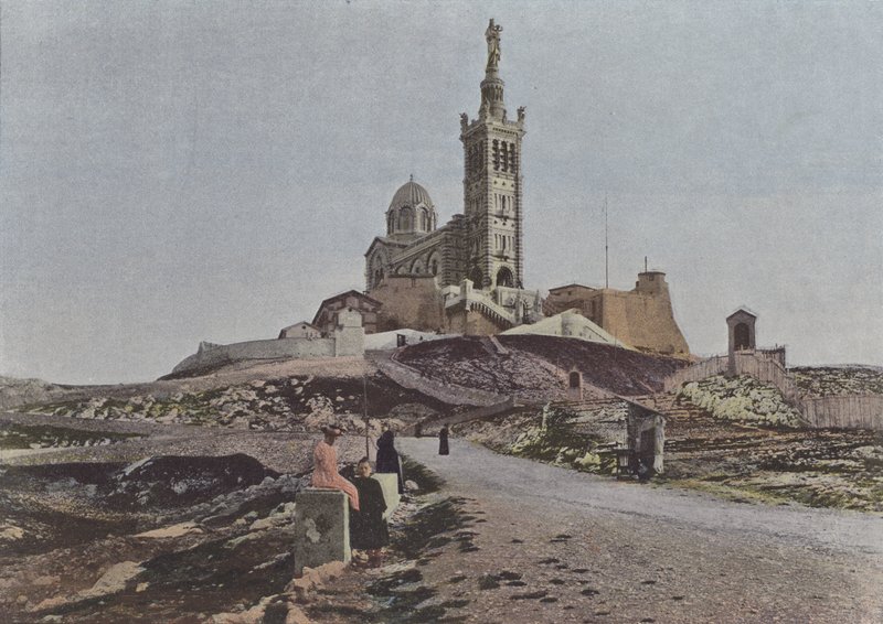Marsilya, Muhafız Leydimiz (renkli fotoğraf) by (after) French Photographer