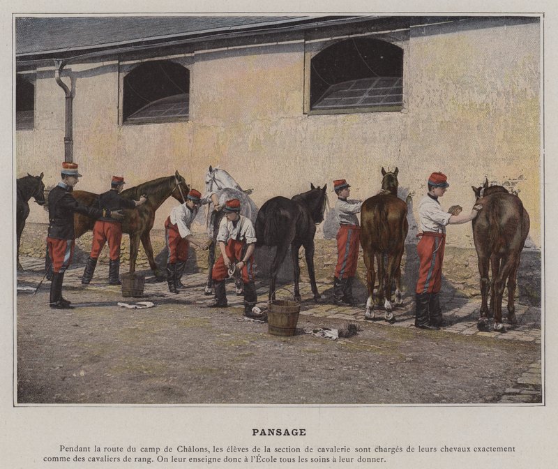 Pansage (renkli fotoğraf) by (after) French Photographer