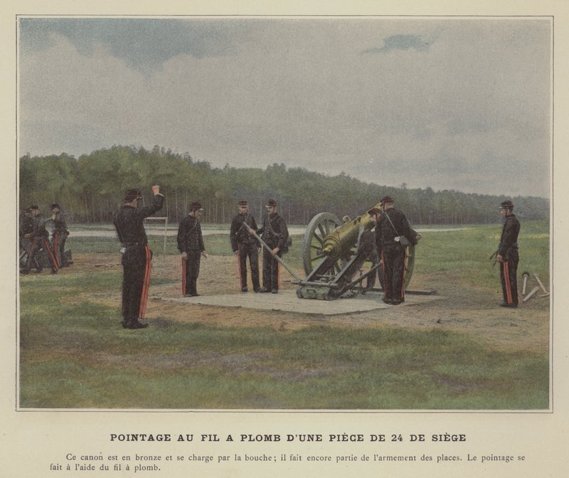 Kuşatma 24 Parça Çekül Çizgisi Puanlaması (renkli fotoğraf) by (after) French Photographer