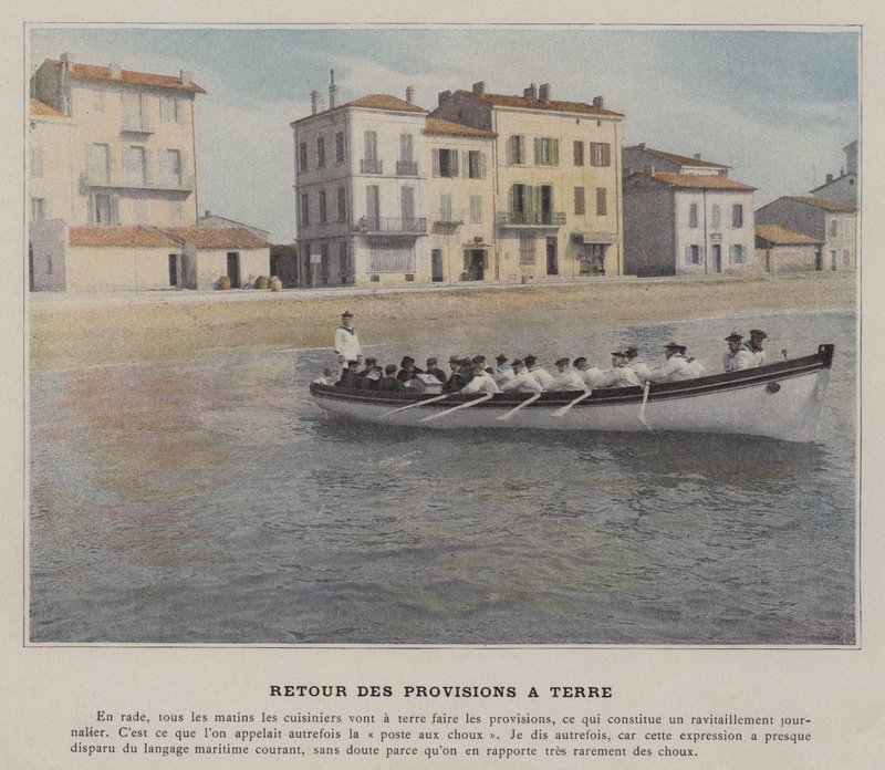 Hükümlerin Karaya Dönüşü (renkli fotoğraf) by (after) French Photographer