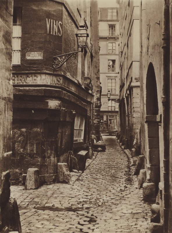 1865 yılında Rue Glatigny, rıhtım tarafından çekilmiş (s/b fotoğraf) by (after) French Photographer