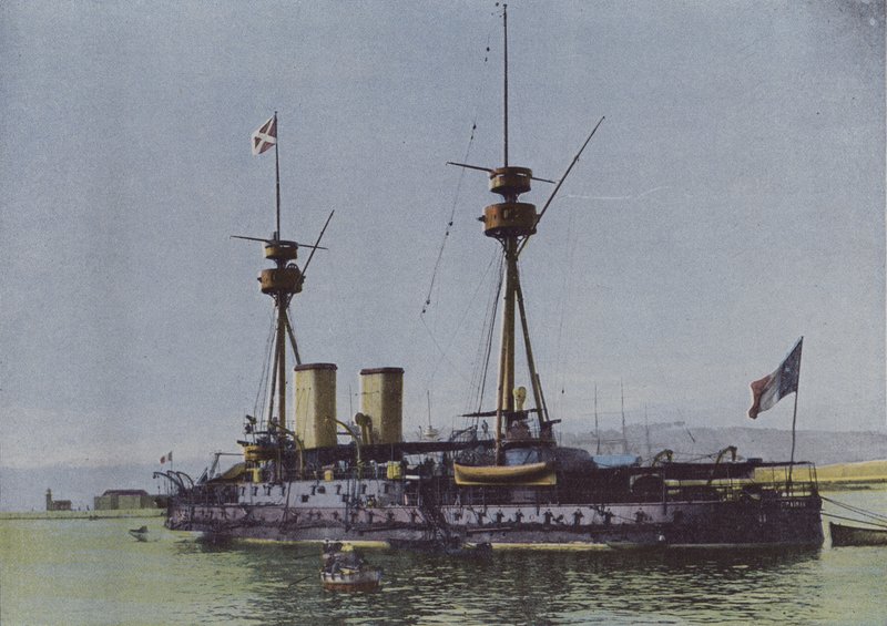 Göğüs zırhı (renkli fotoğraf) by (after) French Photographer