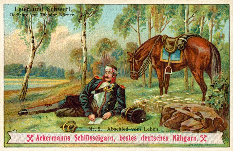 Hayata Veda (kromolitho) by (after) German School