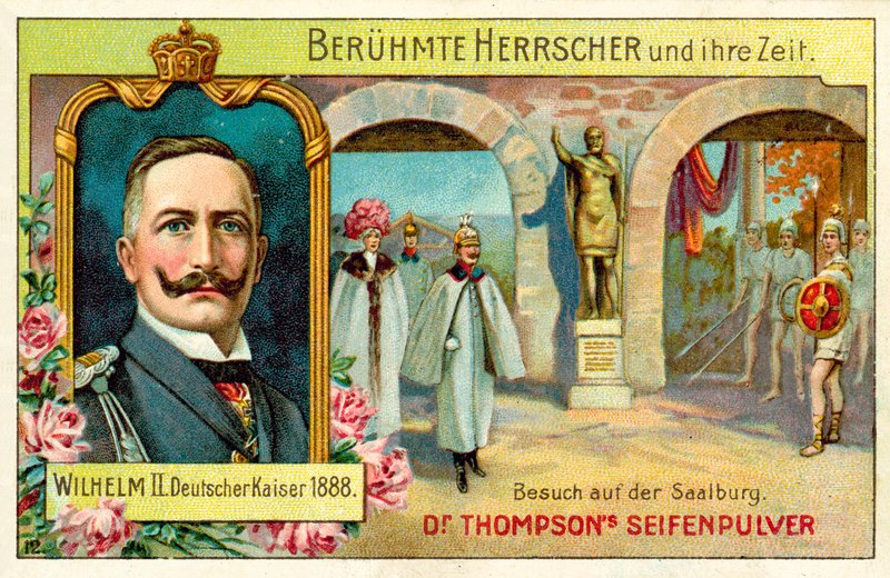 Kaiser Wilhelm II, Saalburg, Almanya