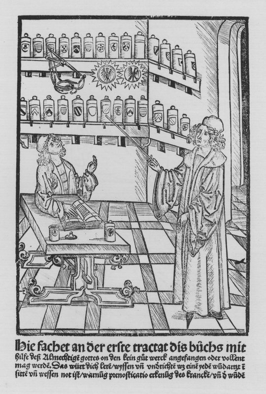 Sirurgia Kitabı, Hieronymus Brunschwig (lito) by (after) German School