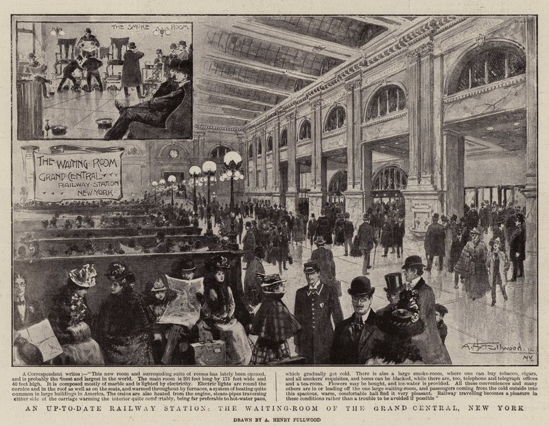 Güncel Bir Tren İstasyonu, Grand Central, New York