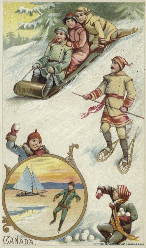 kışın Kanada by American School