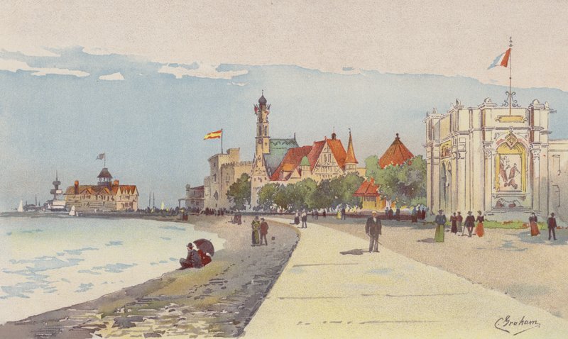 Kıyı Boyunca Yabancı Binalar by American School