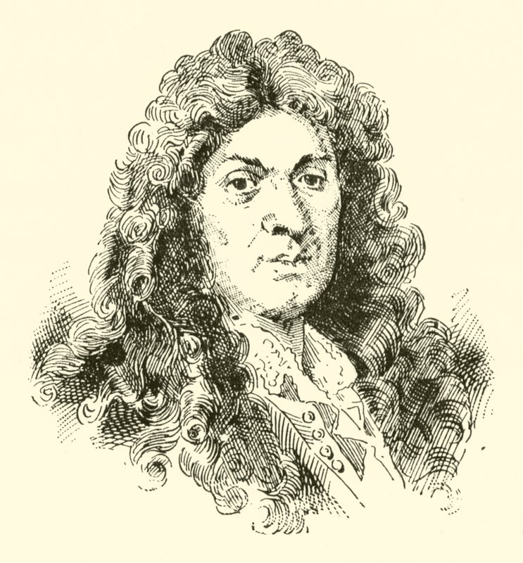 Jean Baptiste Lully (Lulli), 1633-1687 by American School