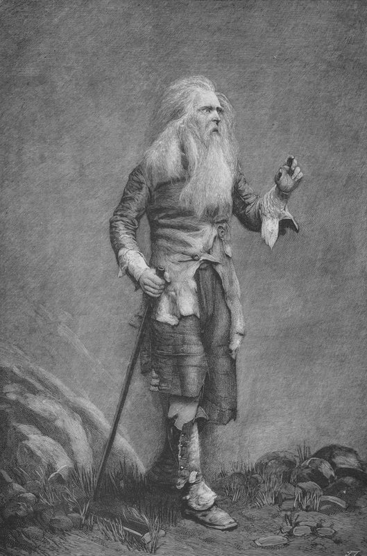 Jefferson Rip Van Winkle olarak by American School