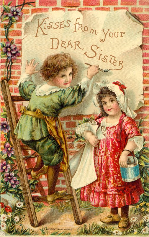 sevgili kız kardeşinden öpücükler by American School