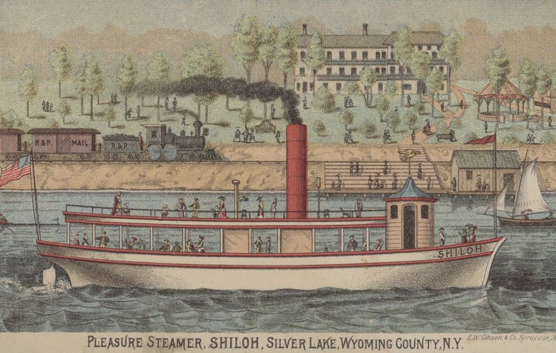 Zevk Vapuru, Shiloh, Silver Lake, Wyoming County, New York by American School