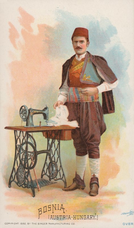 Dikiş Makinesi, Bosna, Avusturya-Macaristan by American School