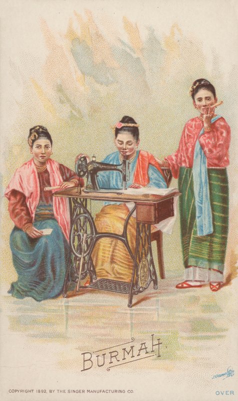 Dikiş Makinesi, Burma by American School