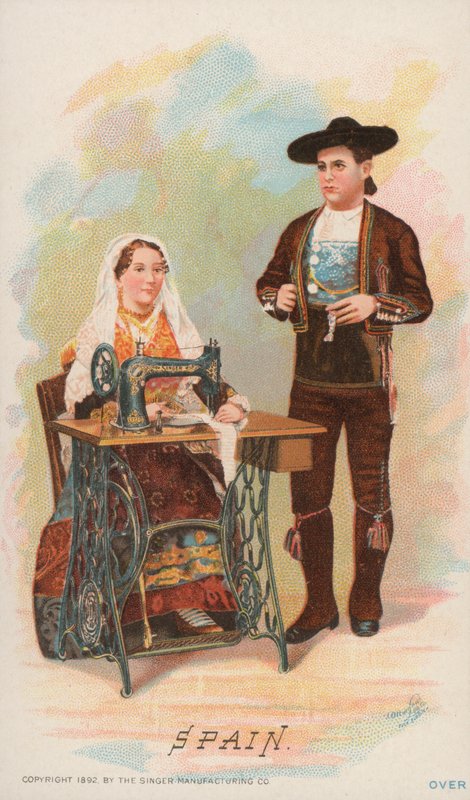 Dikiş Makinesi, İspanya by American School