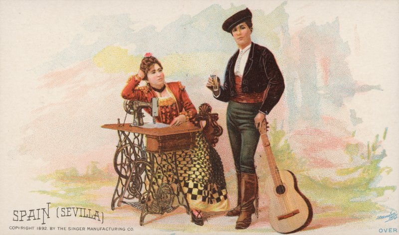 Dikiş Makinesi, İspanya, Sevilla by American School