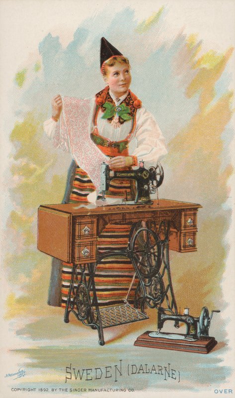 Dikiş Makinesi, İsveç, Dalarne by American School