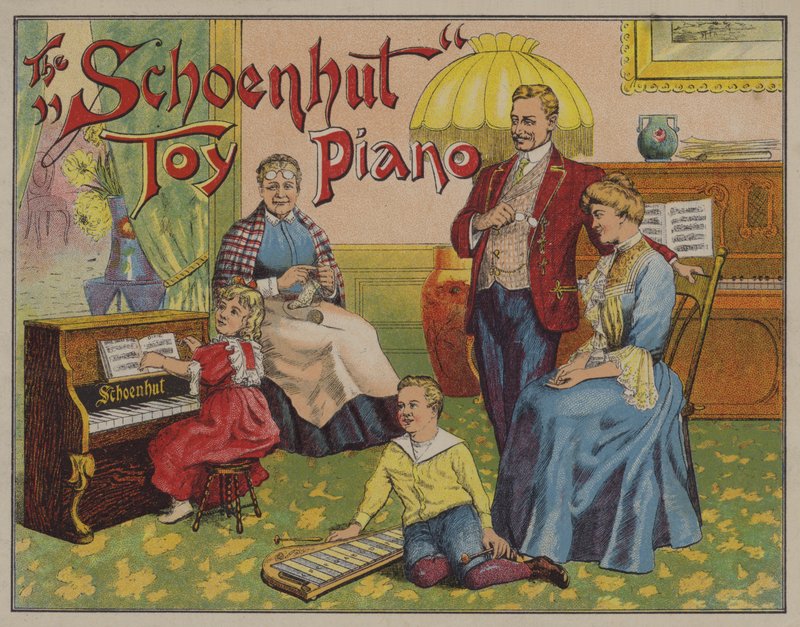 Schoenhut Oyuncak Piyano by American School