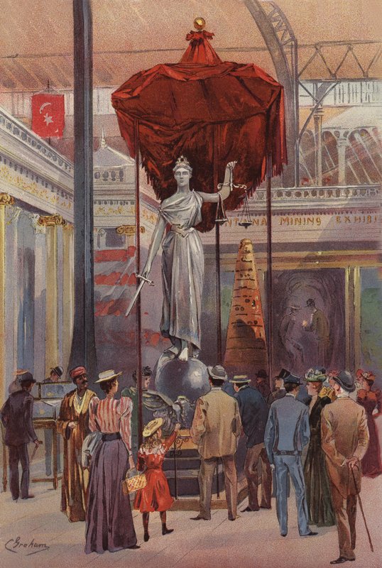 Gümüş Heykel, Montana Sergisi by American School